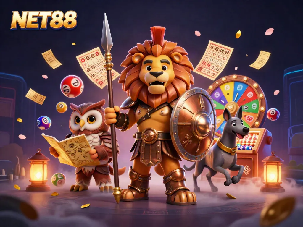 Experience exciting gambling adventures at NET88 with vibrant, dynamic visuals