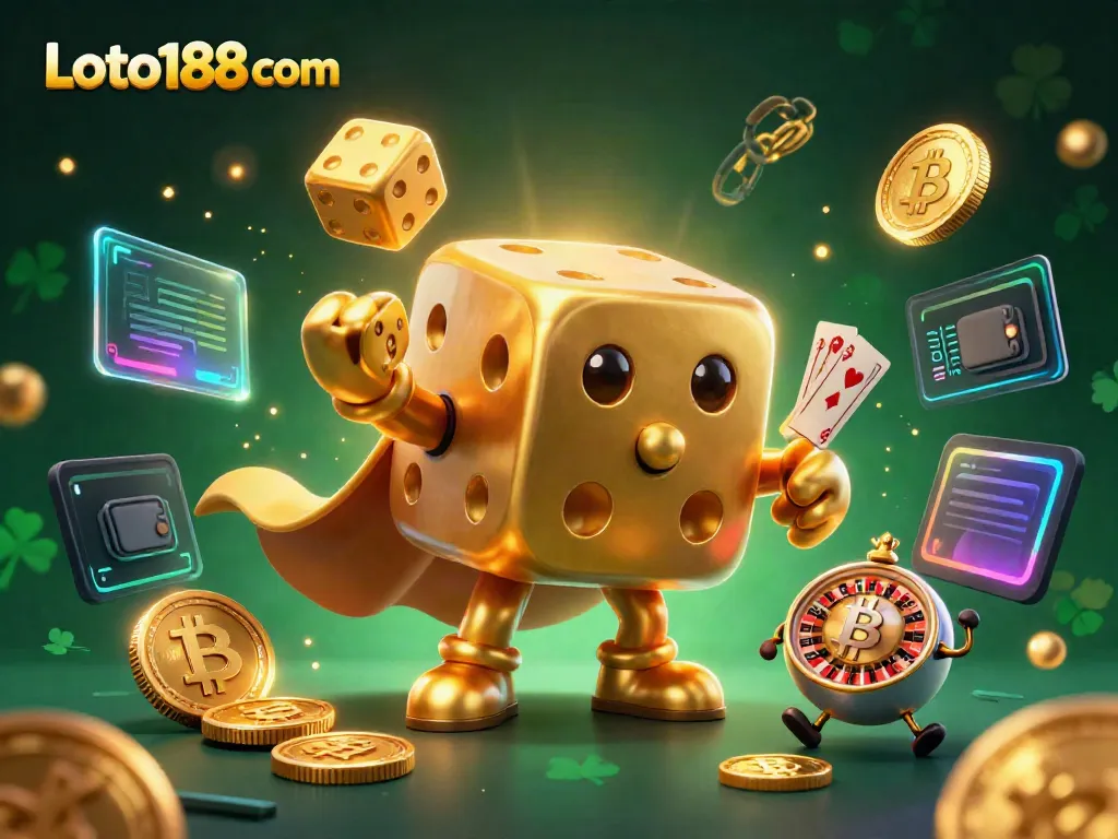 Experience thrilling games at Loto188 com with vibrant gaming characters and dynamic elements.