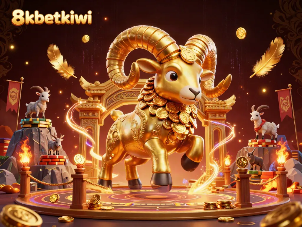 Immerse in thrilling gaming action with the 8xbetkiwi massive golden ram at a vibrant casino