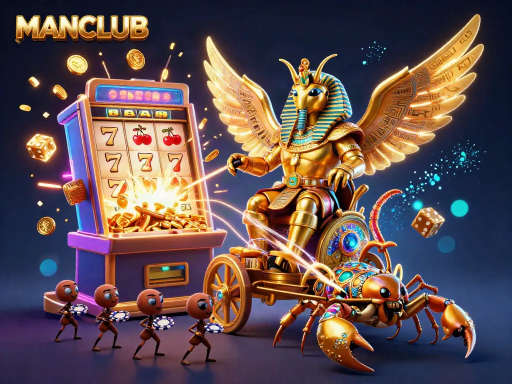 Win big with MANCLUB's exciting slot machines and dynamic gaming elements.