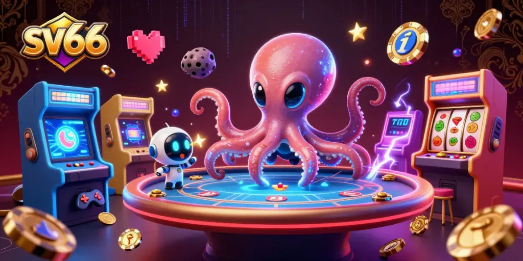 Engage in thrilling gameplay at sv66 with vibrant aliens and dynamic poker elements