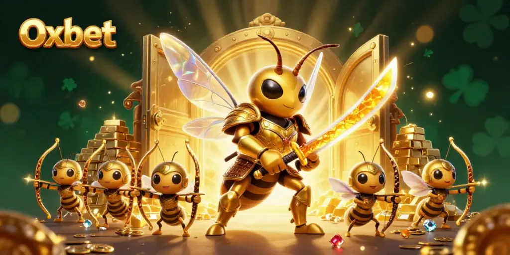 Engage in thrilling gameplay with Oxbet's vibrant casino experience featuring samurai elements.