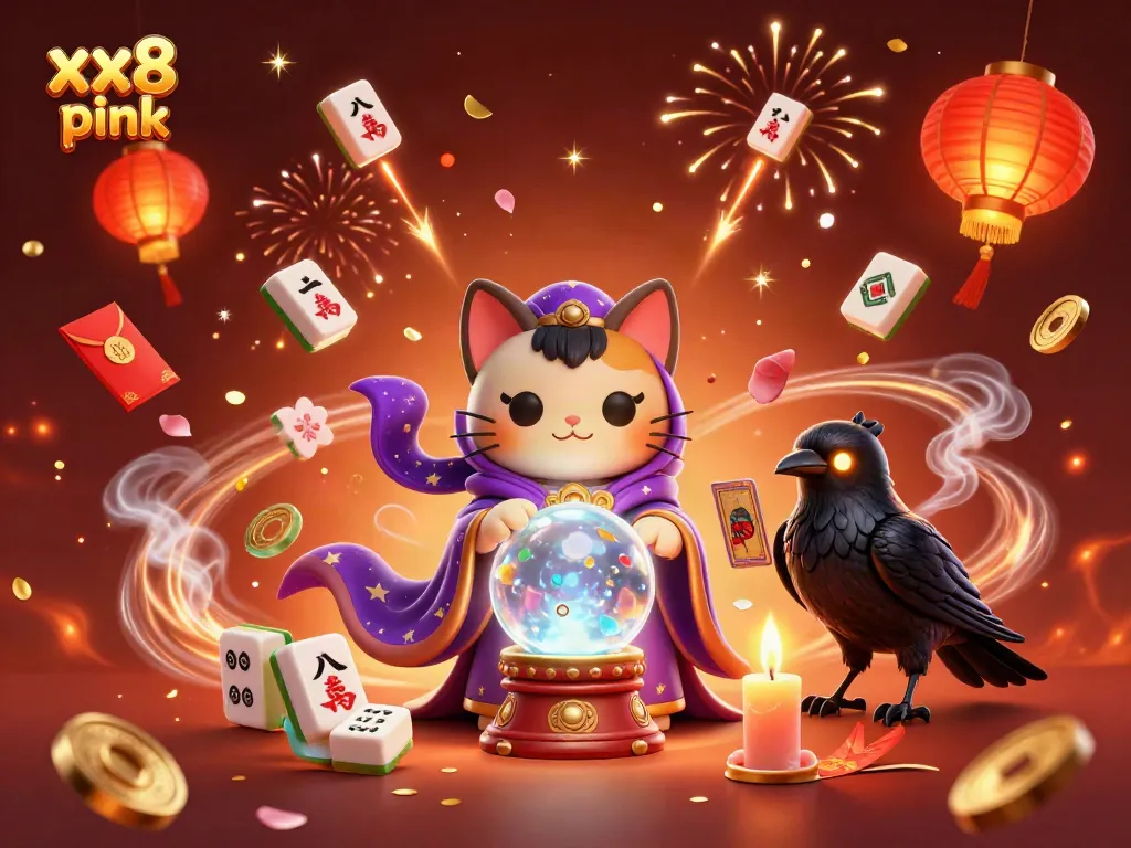 Experience the thrill of gaming at xx8 pink with vibrant characters and casino visuals.