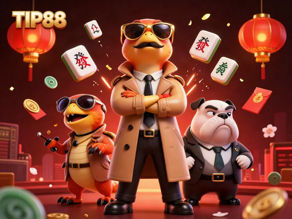 Experience thrilling casino fun at TIP88 with raptors in disguise attempting VIP entry.