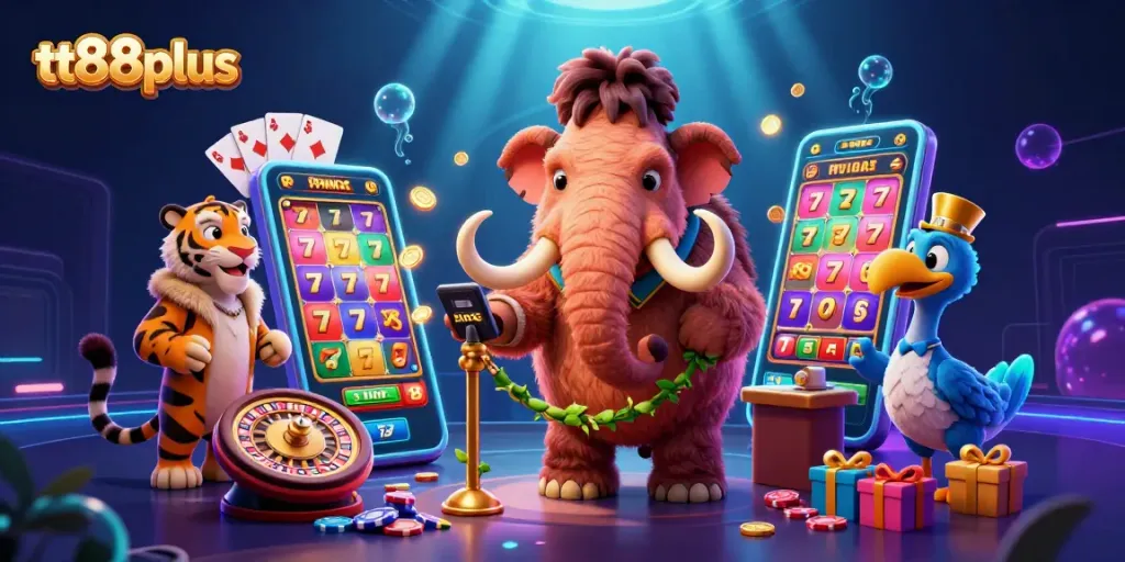 Experience tt88plus like never before with vibrant characters and engaging casino elements.