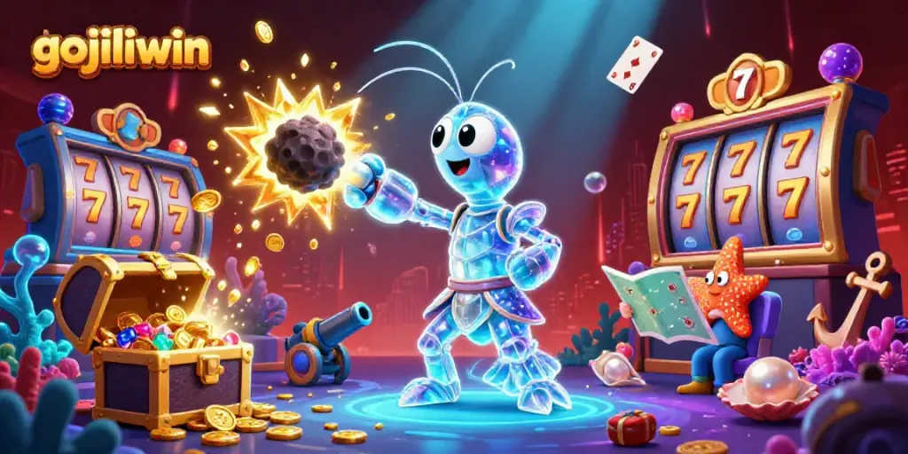 Experience the excitement at gojiliwin with galactic samurai and slot games bursting with gems.